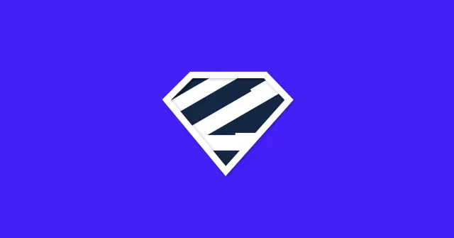 Zod Logo in blue background.