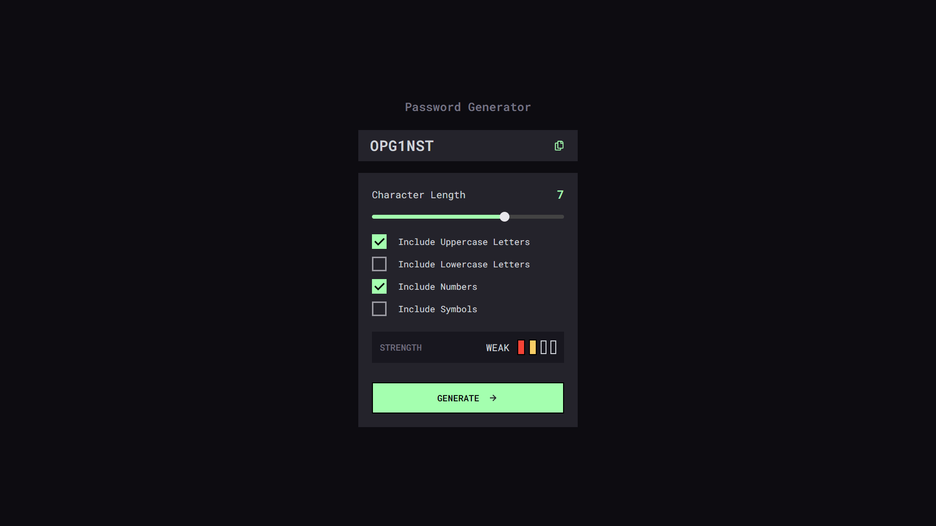 Screenshot One