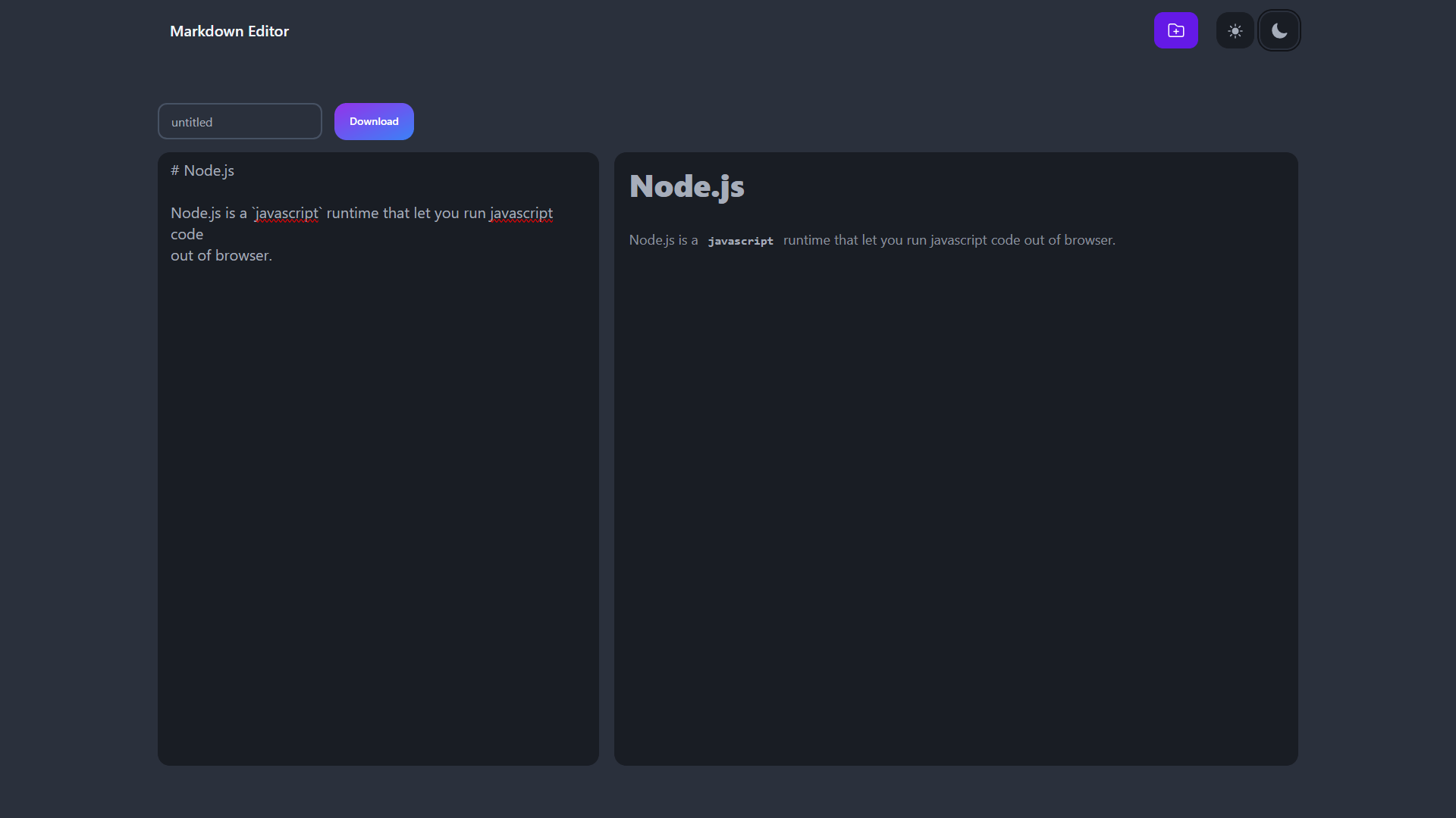 Screenshot One